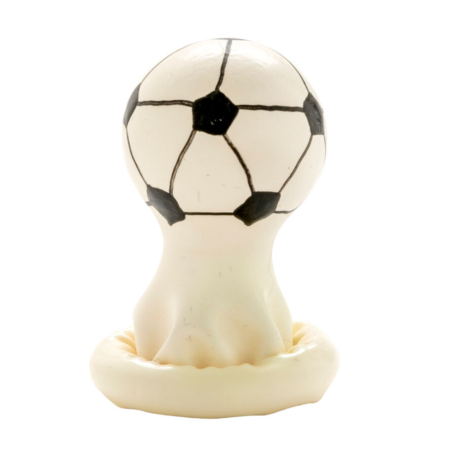 CONDOMERIE - HANDPAINTED NOVELTY CONDOMS FOOTBALL - Imagem de 2