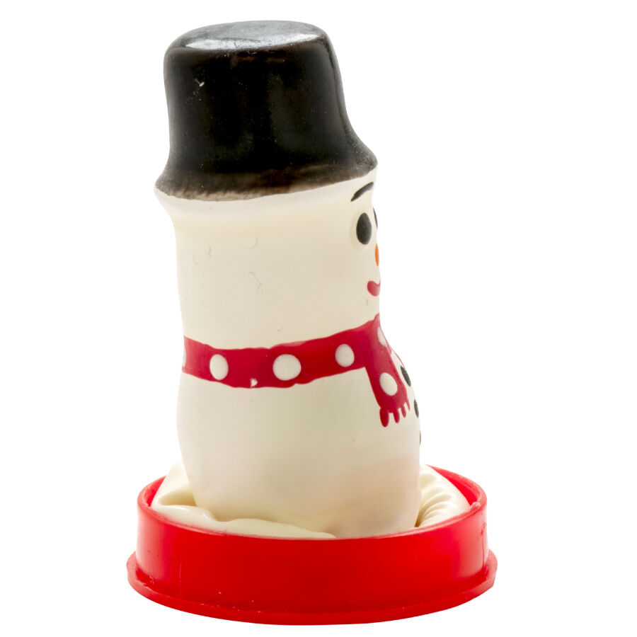 CONDOMERIE - HANDPAINTED NOVELTY CONDOMS SNOWMAN - Imagem de 2