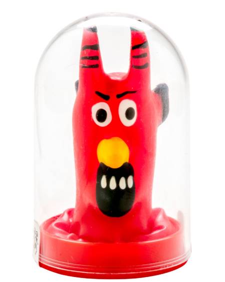 CONDOMERIE - HANDPAINTED NOVELTY CONDOMS RED DEVIL