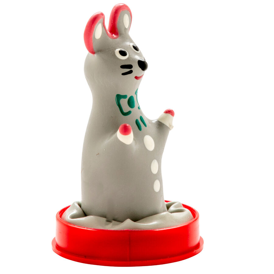 CONDOMERIE - HANDPAINTED NOVELTY CONDOMS MOUSE MODEL 1 - Imagem de 2