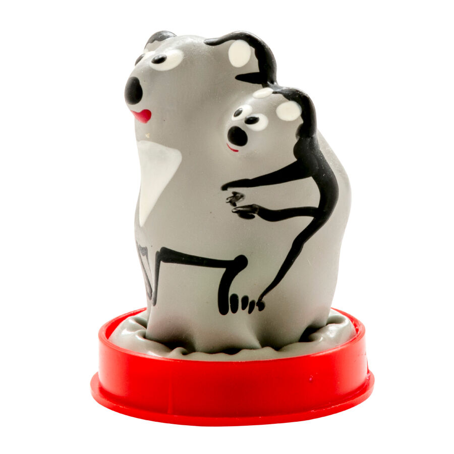 CONDOMERIE - HANDPAINTED NOVELTY CONDOMS KOALA + YOUNG - Imagem de 2
