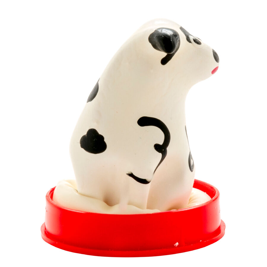 CONDOMERIE - HANDPAINTED NOVELTY CONDOMS DALMATIAN DOG - Imagem de 2