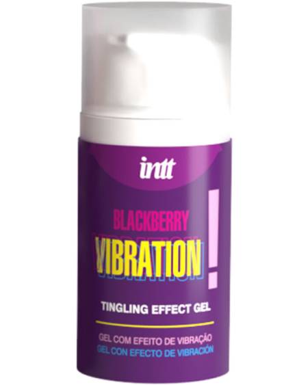INTT RELEASES - LIQUID VIBRATING GEL BLACKBERRY FLAVOR 15 ML