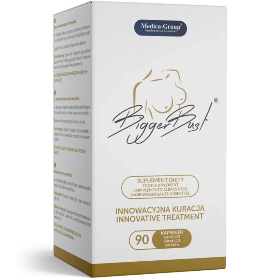 MEDICA GROUP - BIGGER BUST FIRMING 90 CAPSULES - Imagem de 2
