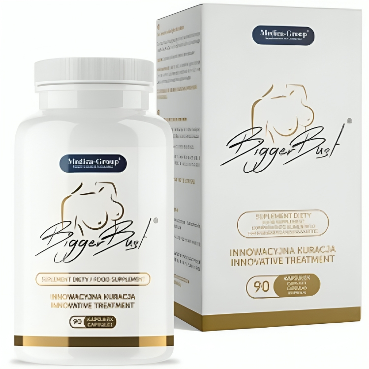 MEDICA GROUP - BIGGER BUST FIRMING 90 CAPSULES - Imagem de 3
