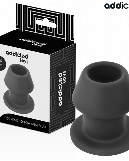 ADDICTED TOYS - EXTREME HOLLOW ANAL PLUG SILICONE SIZE S 7.5 CM