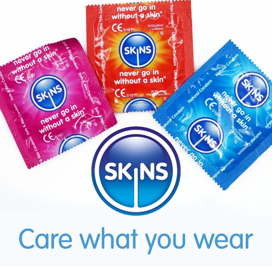 SKINS - ASSORTED PREMIUM CONDOMS PACK 4 - Imagem de 3