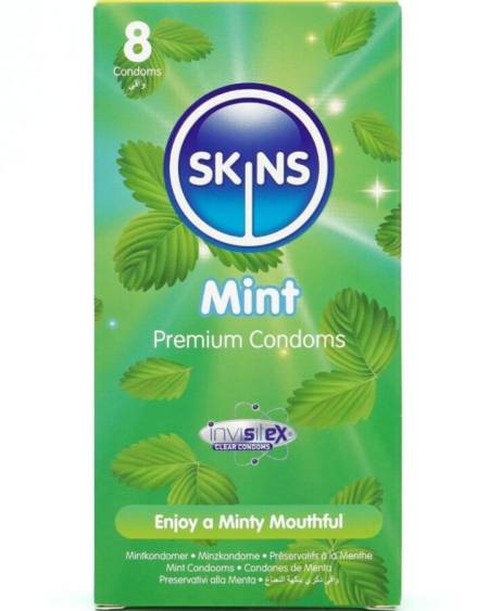 SKINS - MINT PREMIUM CONDOMS PACK 8