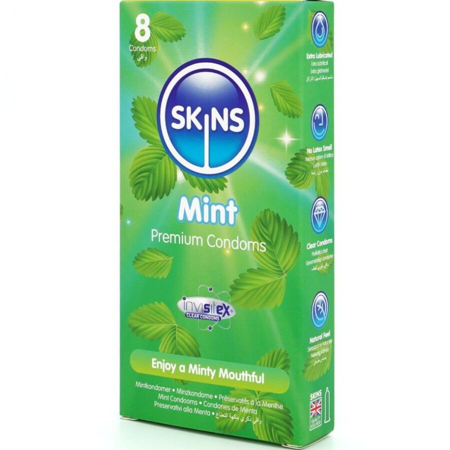 SKINS - MINT PREMIUM CONDOMS PACK 8 - Imagem de 2