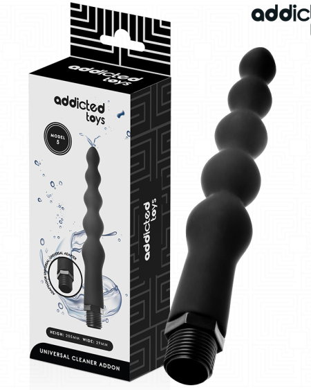 ADDICTED TOYS - ANAL CLEANER WITH UNIVERSAL ADAPTER MODEL 5