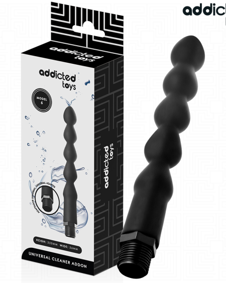 ADDICTED TOYS - ANAL CLEANER WITH UNIVERSAL ADAPTER MODEL 6