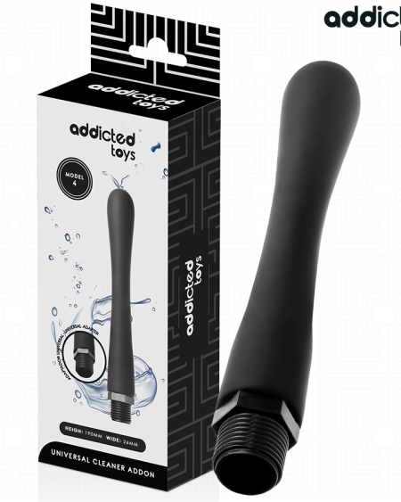 ADDICTED TOYS - ANAL CLEANER WITH UNIVERSAL ADAPTER MODEL 4