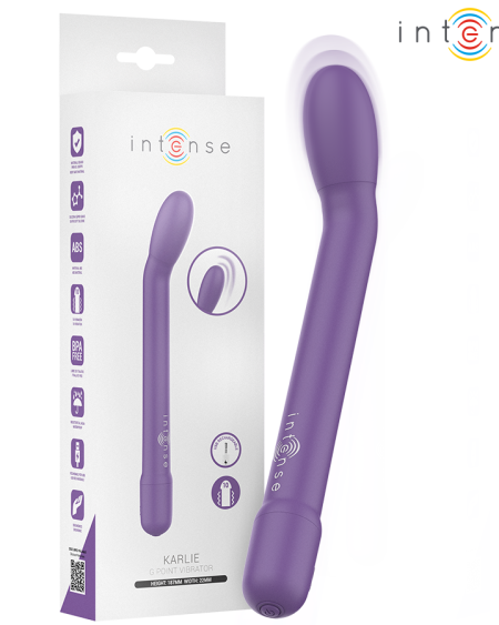 INTENSE - KARLIE RECHARGEABLE G-SPOT STIMULATOR PURPLE