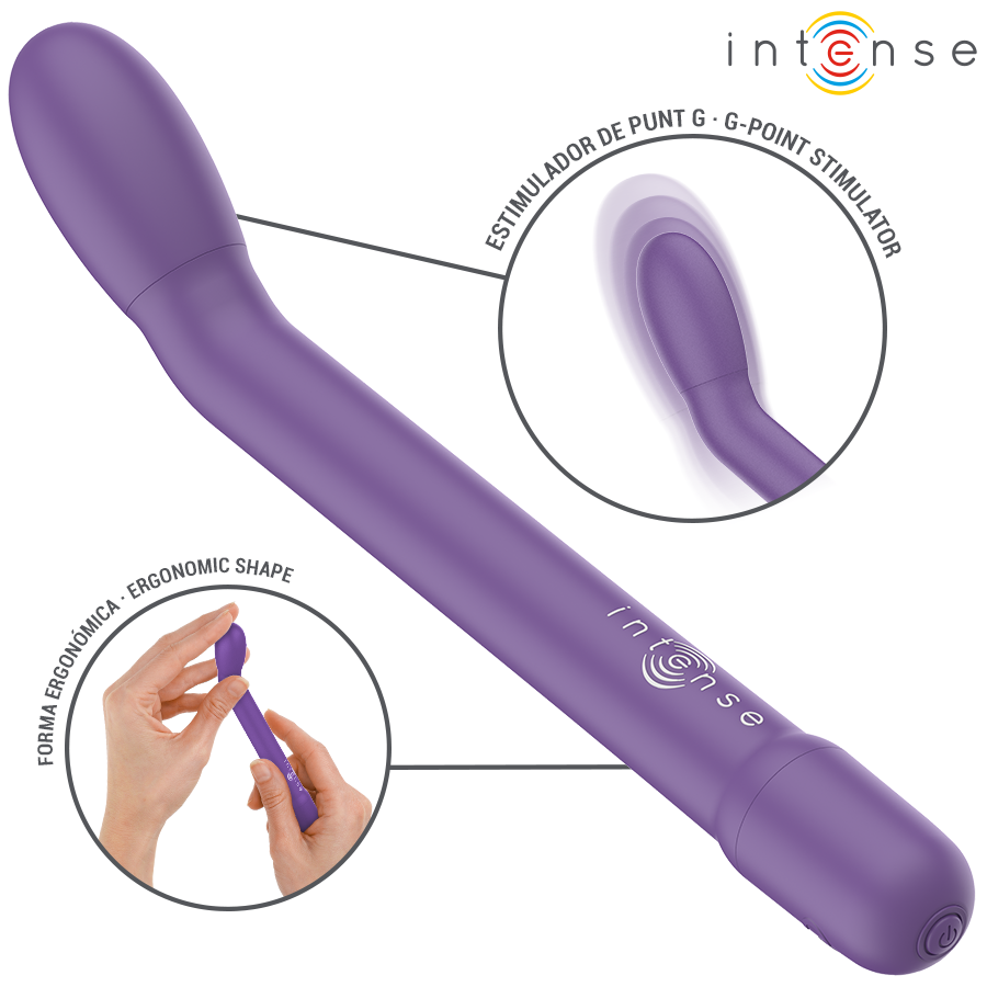 INTENSE - KARLIE RECHARGEABLE G-SPOT STIMULATOR PURPLE - Imagem de 2