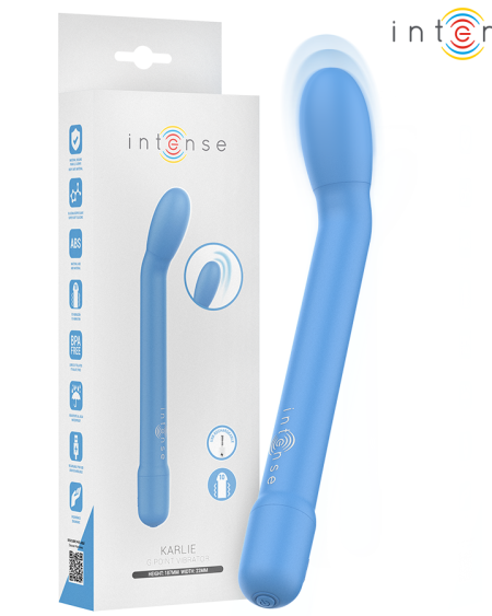 INTENSE - KARLIE RECHARGEABLE G-SPOT STIMULATOR BLUE