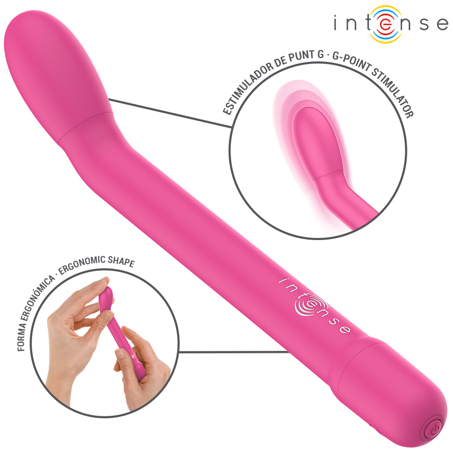 INTENSE - KARLIE RECHARGEABLE G-SPOT STIMULATOR PINK - Imagem de 2