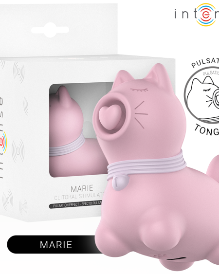 INTENSE - MARIE PINK PULSATION EFFECT TONGUE STIMULATOR