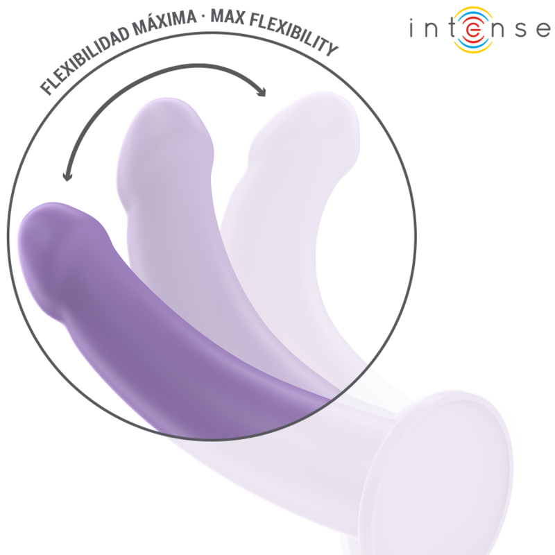 INTENSE - EDDIE VIBRATOR 17.5 CM 10 VIBRATIONS PURPLE REMOTE CONTROL - Imagem de 5