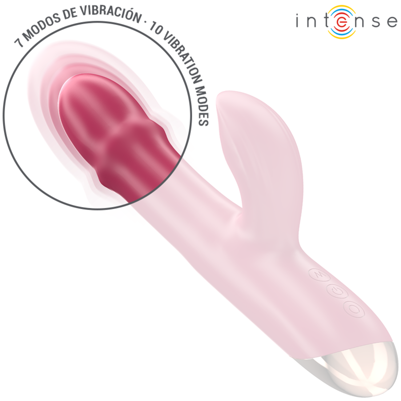 INTENSE - CHLOE MULTIFUNCTION VIBRATOR 3 IN 1 RED - Imagem de 5
