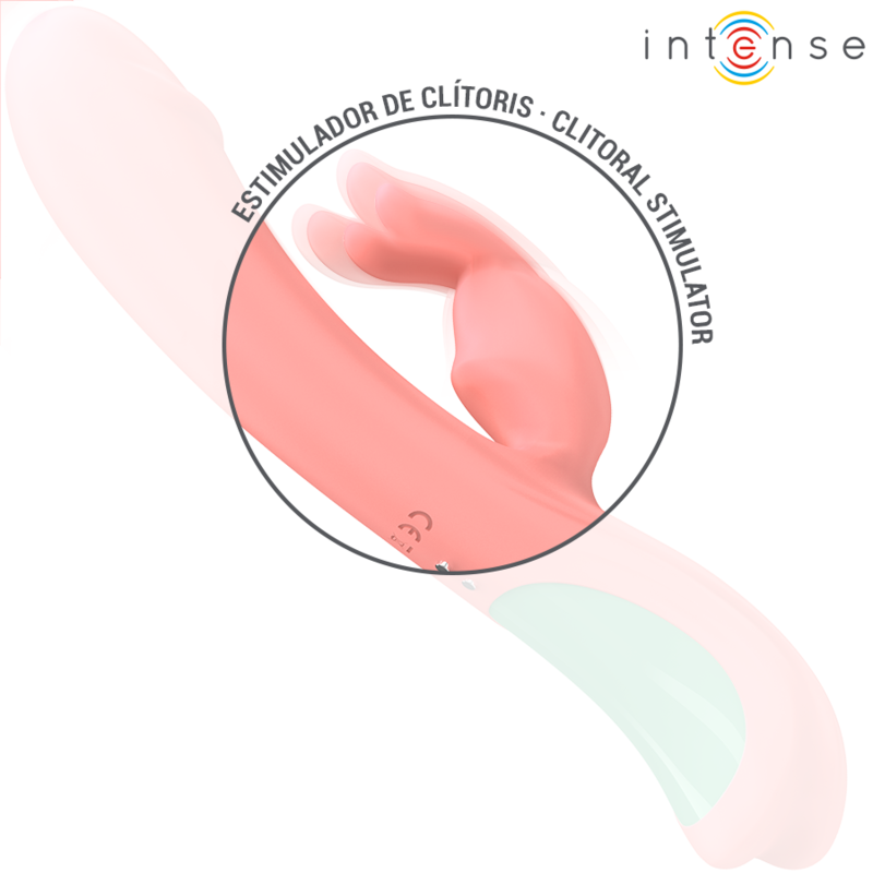 INTENSE - RACHEL RABBIT VIBRATOR 5 VIBRATIONS PINK - Imagem de 5