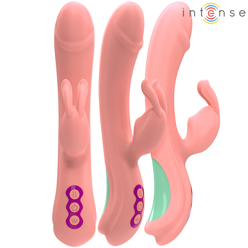 INTENSE - RACHEL RABBIT VIBRATOR 5 VIBRATIONS PINK - Imagem de 3