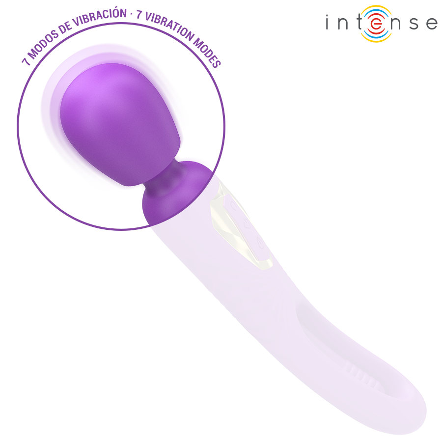 INTENSE - CHRISTY VIBRATING WAND WITH FLIPPING TONGUE - Imagem de 5