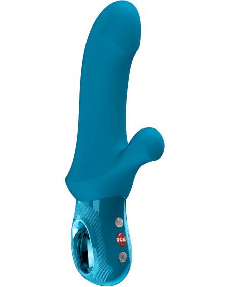 FUN FACTORY - BI STRONIC CURVE THRUSTING RABBIT PULSATORS AQUAMARINE