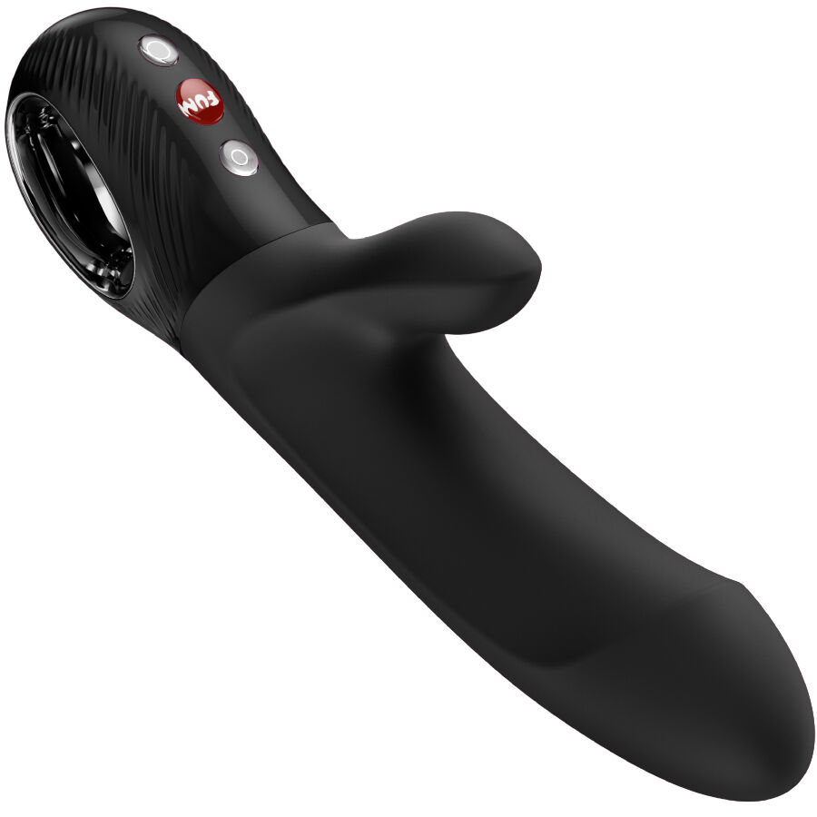 FUN FACTORY - BI STRONIC EMBRACE THRUSTING RABBIT PULSATORS BLACK - Imagem de 2