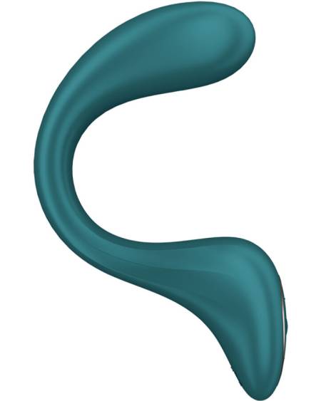 SATISFYER - G FOR GODDESS 2 RABBIT VIBRATOR BOTTLE GREEN