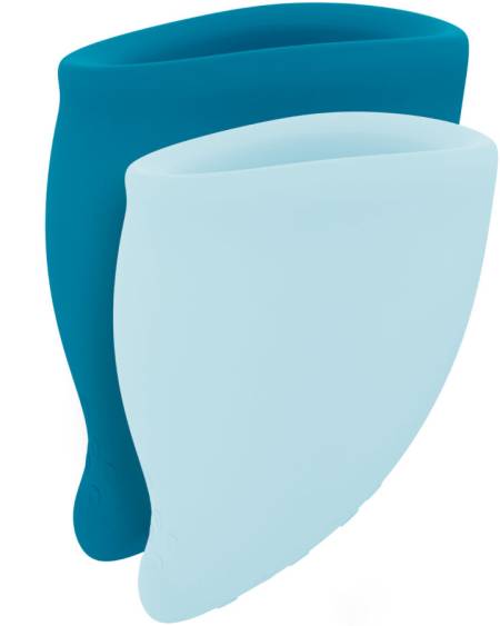 FUN FACTORY - FUN MENSTRUAL CUP KIT TURQUOISE