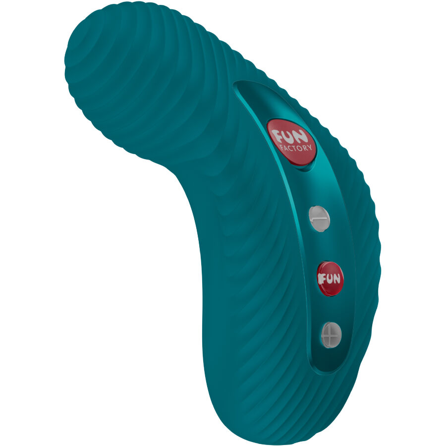 FUN FACTORY - LAYA III LAY-ON VIBRATOR BOTTLE GREEN - Imagem de 2