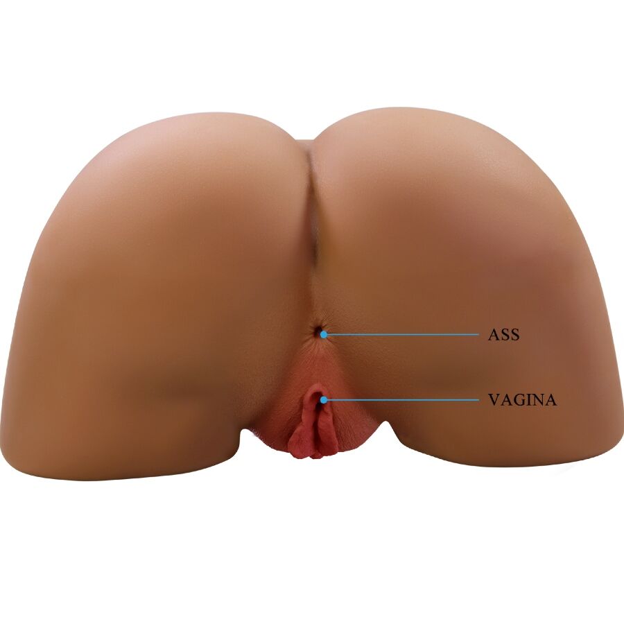CRAZY BULL - SOPHIA REALISTIC FEMALE BUTT VIBRATOR AND SUCKER WITH SOUND 5.5 KG - Imagem de 3