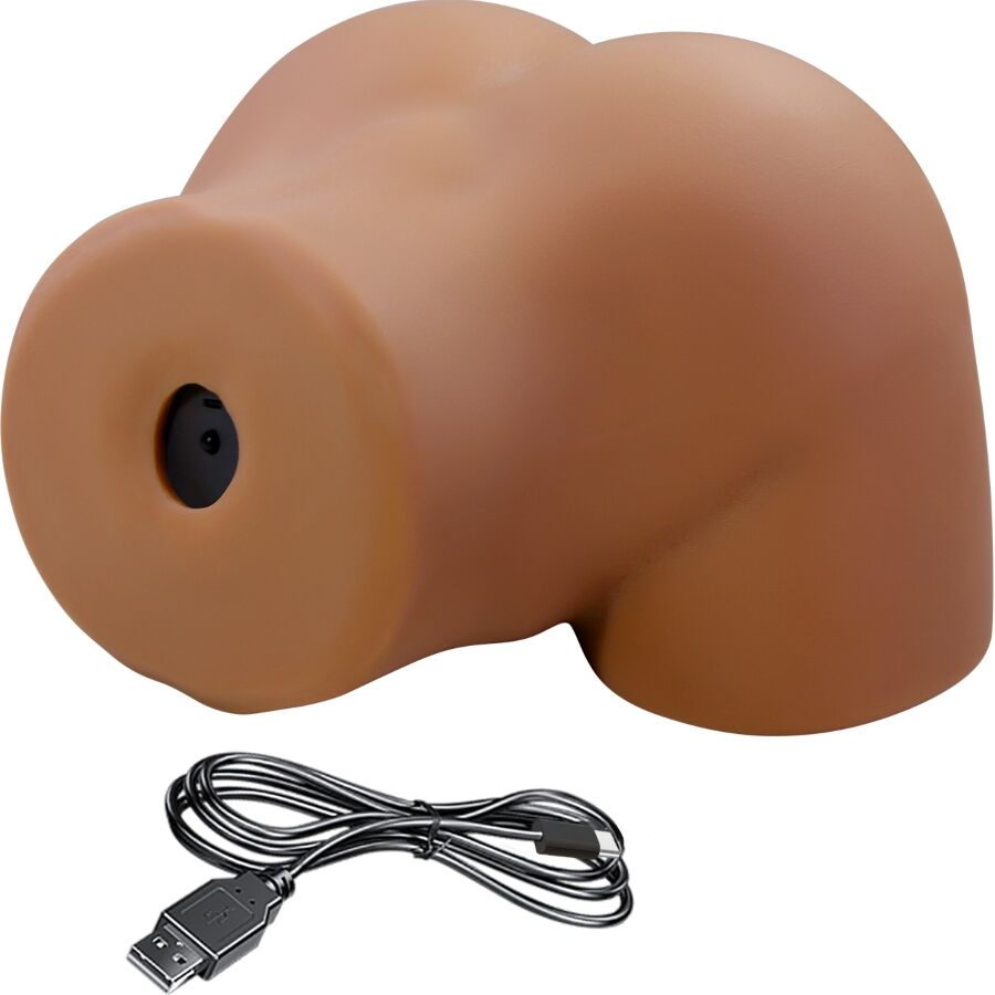 CRAZY BULL - SOPHIA REALISTIC FEMALE BUTT VIBRATOR AND SUCKER WITH SOUND 5.5 KG - Imagem de 5
