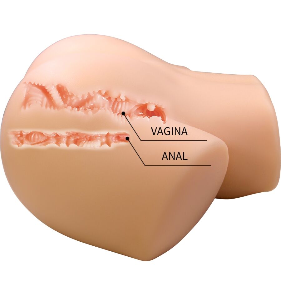 CRAZY BULL - VIVIAN REALISTIC FEMALE REAR VAGINA AND ANAL 7 KG - Imagem de 4