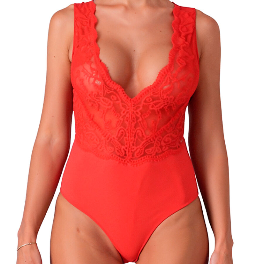 PASSION - EVALIE BODY RED L/XL - Imagem de 2