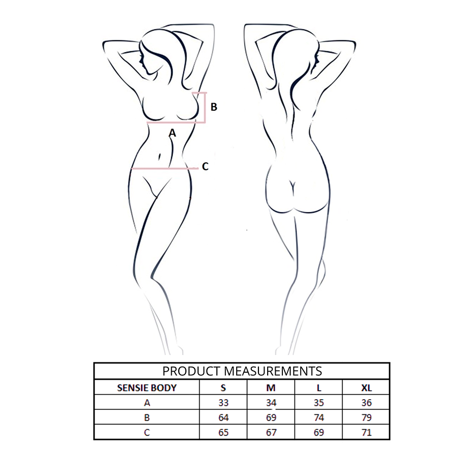 PASSION - SENSIE BODY BLACK L/XL - Imagem de 4