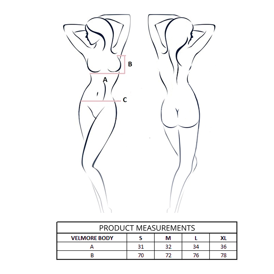 PASSION - VELMORE BODY VIOLET S/M - Imagem de 4