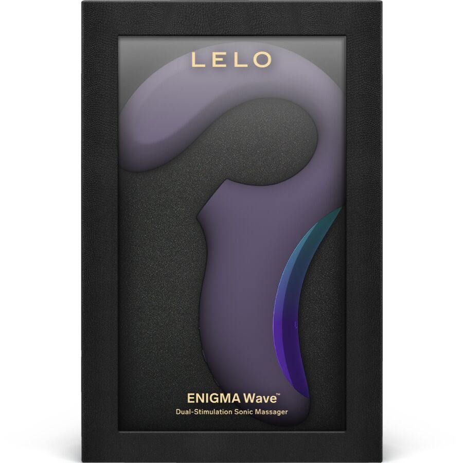 LELO - ENIGMA WAVE TRIPLE VIBRATION MASSAGER CYBER PURPLE - Imagem de 4