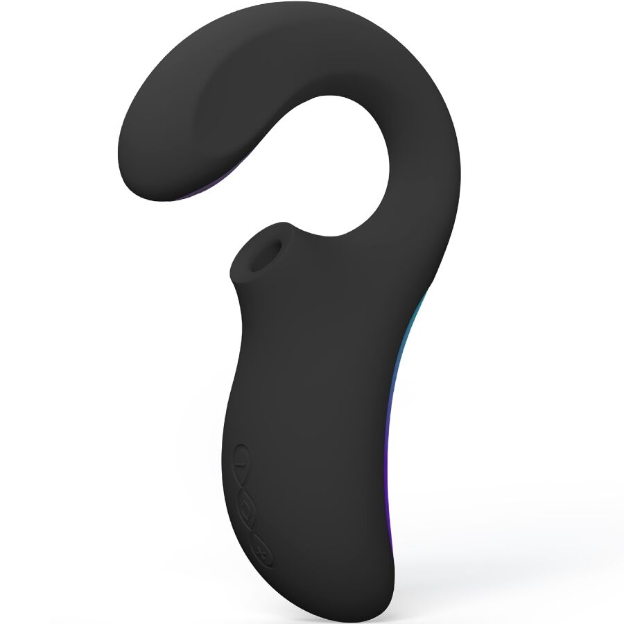 LELO - ENIGMA DOUBLE SONIC VIBRATOR POINT G BLACK - Imagem de 2