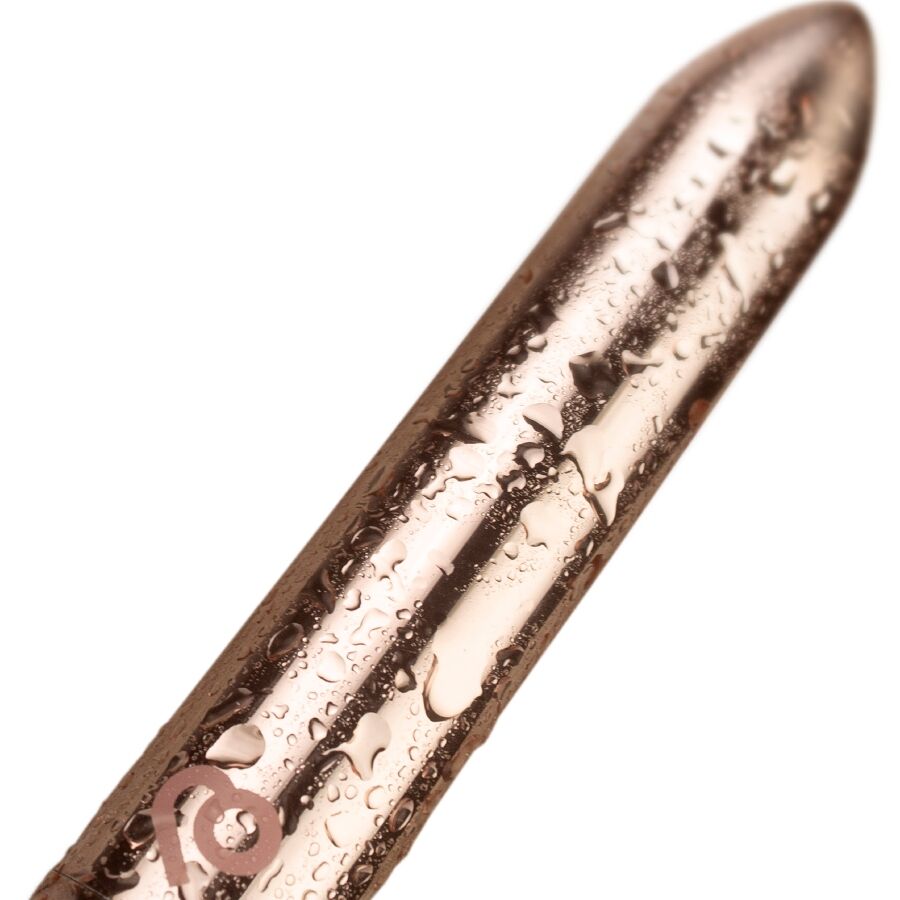 ROCKS-OFF - RECHARGEABLE VIBRATING BULLET GOLDEN ROSE - Imagem de 2