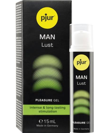 PJUR - MAN LUST PLEASURE GEL INTENSE  LONG-LASTING STIMULATION 15 ML