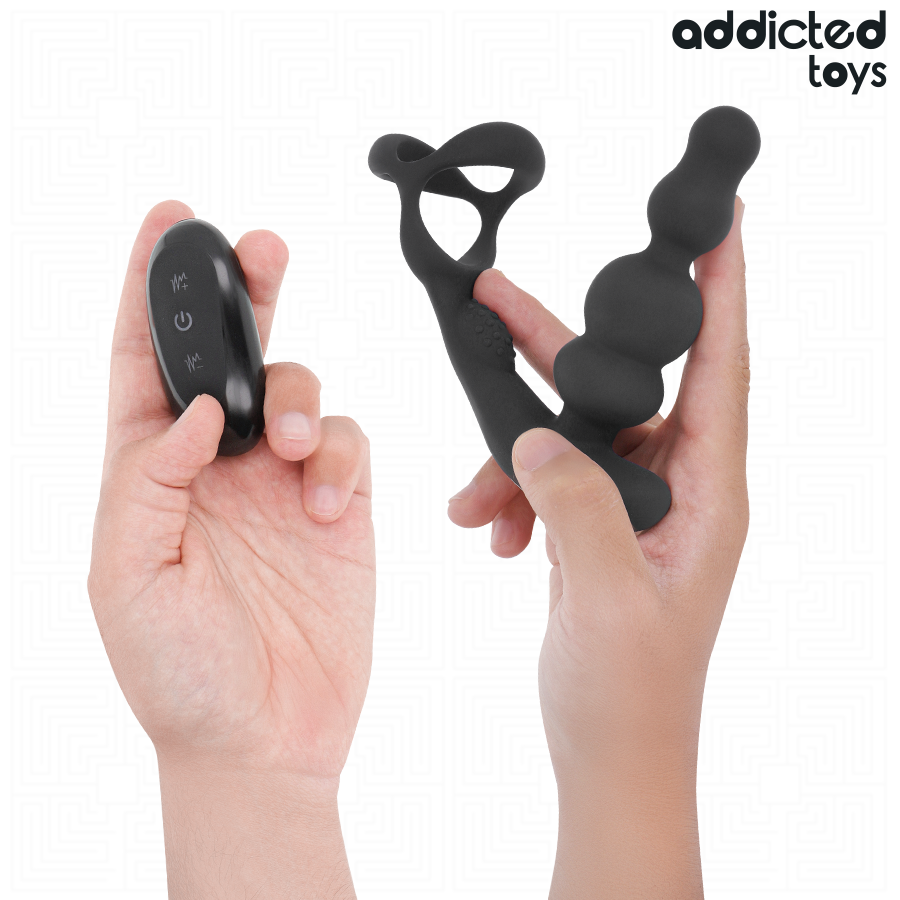 ADDICTED TOYS - ROTATING PROSTATE MASSAGER REMOTE CONTROL - Imagem de 2