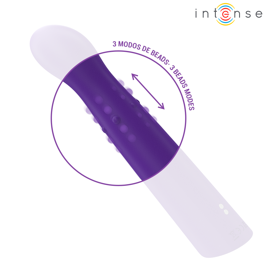 INTENSE - HELENA BEADS UP DOWN WIGGLE VIBRATOR 13.5 CM - Imagem de 4