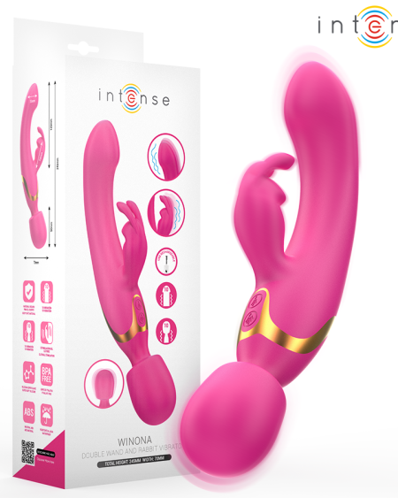 INTENSE - WINONA DOUBLE VIBRATOR RABBIT  WAND