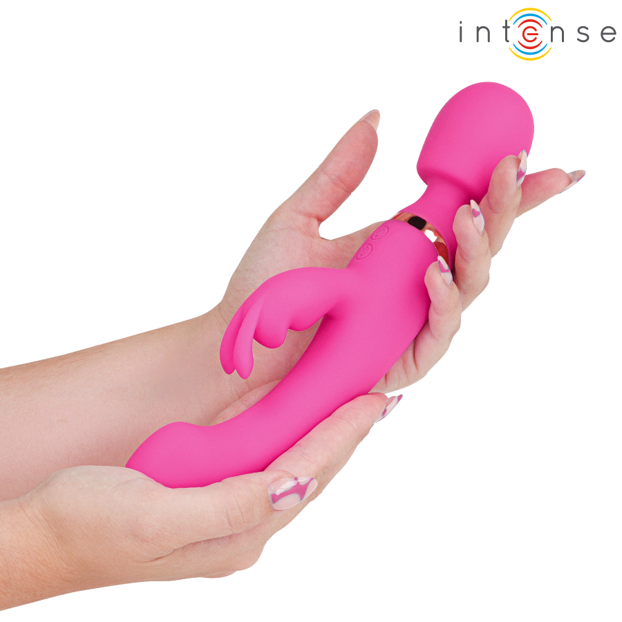 INTENSE - WINONA DOUBLE VIBRATOR RABBIT WAND - Imagem de 4