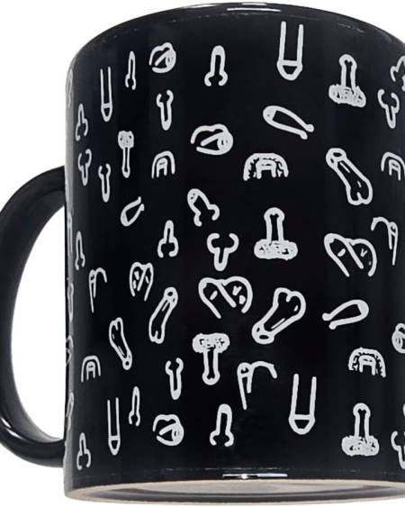 DIABLO PICANTE - PENIS MUG BLACK 370 ML