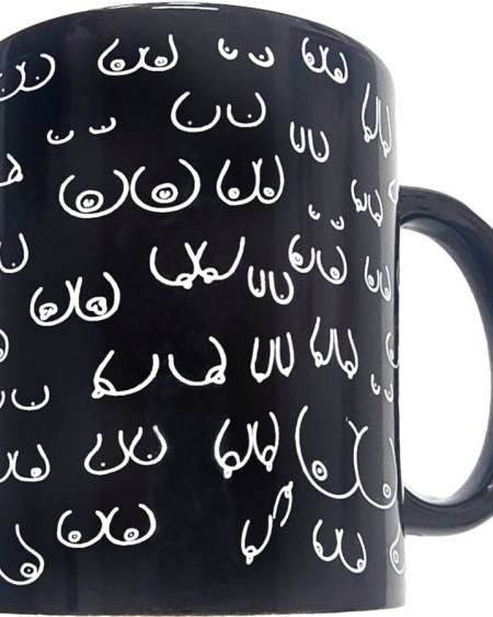 DIABLO PICANTE - BOOBS MUG BLACK 370 ML