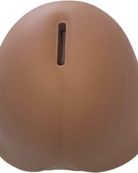 DIABLO PICANTE - PIGGY BANK IN THE SHAPE OF A GLANS DARK TONE