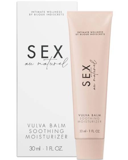 BIJOUX INDISCRETS - SEX AU NATUREL VULVA BALM SOOTHING MOISTURIZER 30 ML