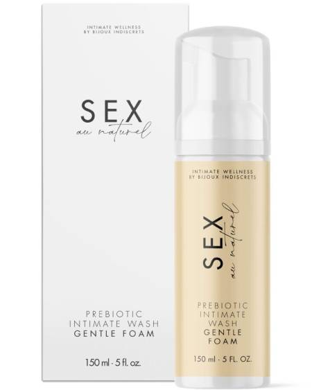 BIJOUX INDISCRETS - SEX AU NATUREL PREBIOTIC INTIMATE GEL WITH FOAM 150 ML